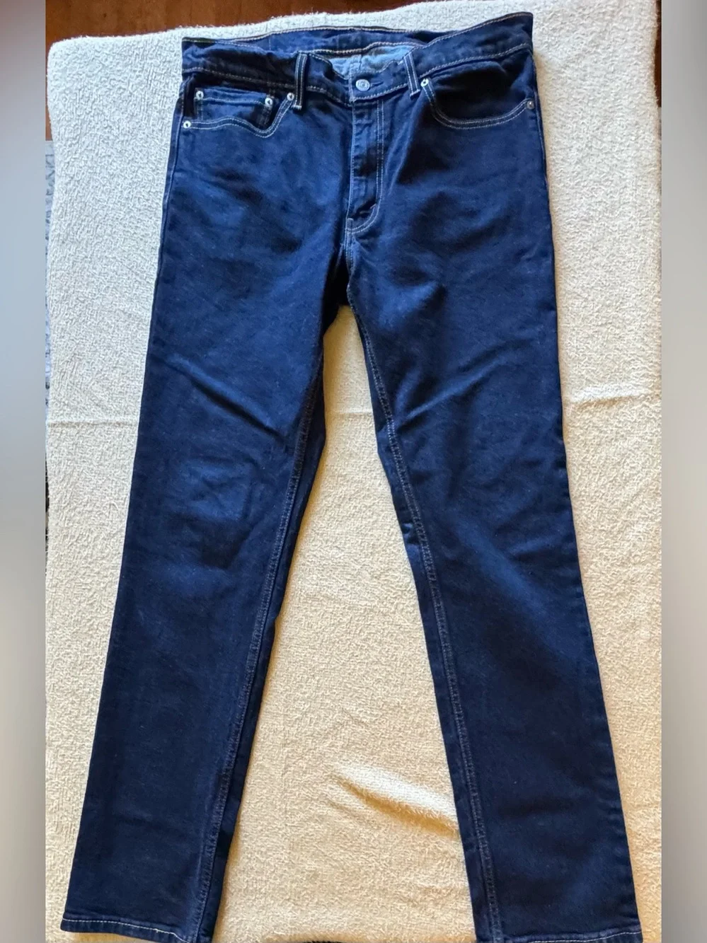 Levi's 511 Slim Jeans in Deep Navy Blue size 36/36 NWOT